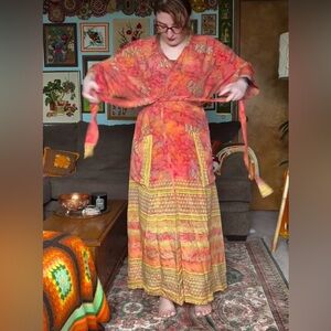 Kantha Bae Alchemy Duster/Kimono/wrap dress